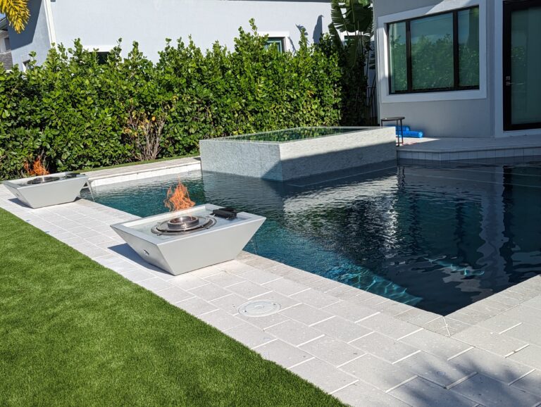 Pool renovation with new tile